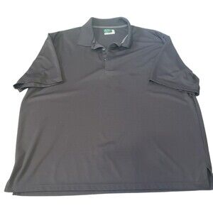 Ben Hogan Performance Polo Shirt Mens 3XL Gray PowerAir Short-Sleeves w Flaws